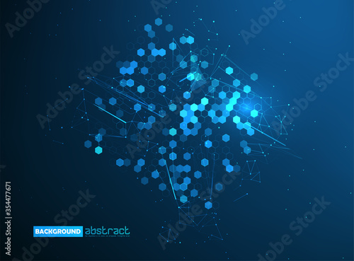Matrix of countless blocks