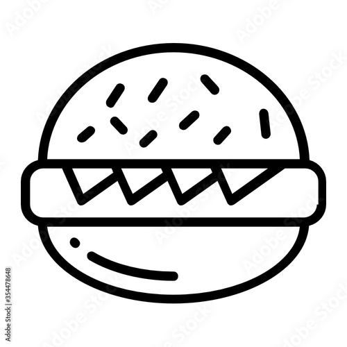 Eating Junk Food Concept, eating Fastfood habits vector icon design, addiction and bad habits symbols on white background 