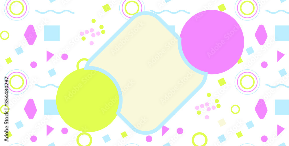 Pastel color abstract geometric composition background. Abstract dynamic geometric background applicable for Covers, Voucher, Posters, Flyers and Banner Designs. Retro vintage 80 memphis style. Pastel color abstract geometric composition background. Abstract dynamic geometric background applicable for Covers, Voucher, Posters, Flyers and Banner Designs. Retro vintage 80 memphis style.
