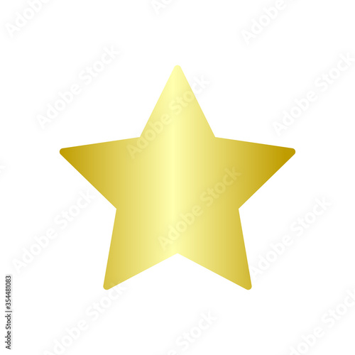 Star gold icon