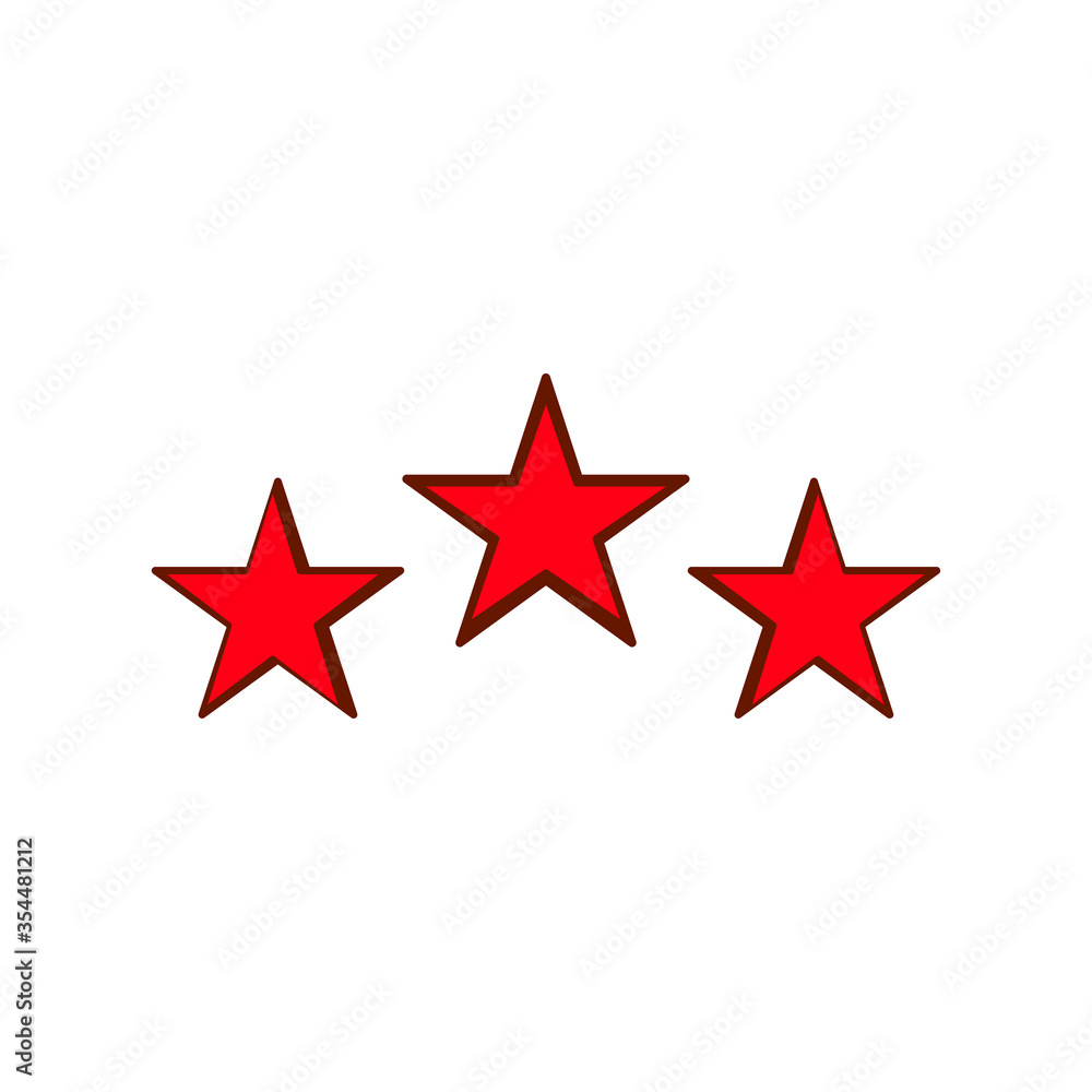 Three star icon Three star icon