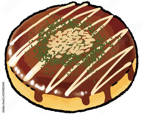 Принти на полотні Okonomiyaki