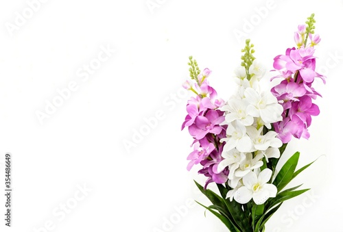 flower bouquet isolated on white background
