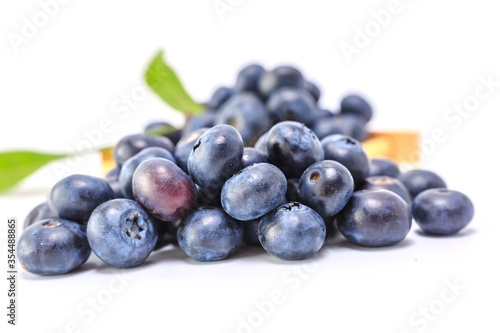 Wallpaper Mural Fresh blueberries on a white background Torontodigital.ca