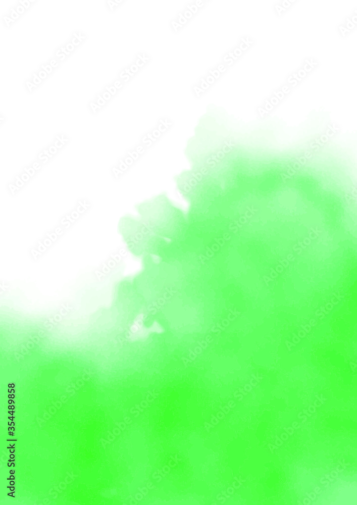 abstract green watercolor background