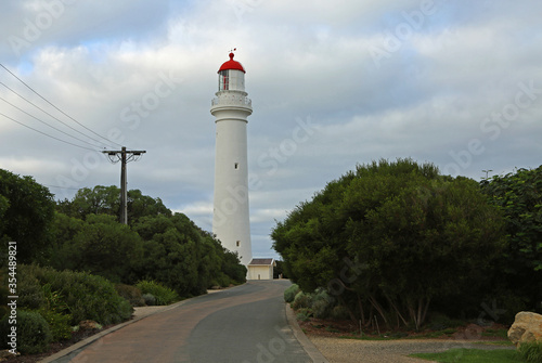 Road to Split Point lighthouse - Great Ocean Road - Victoria, Australia