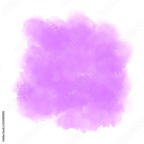 purple water color splash