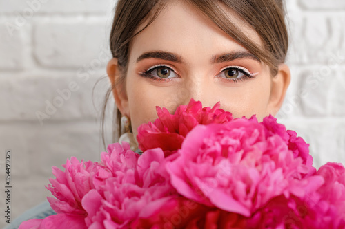 Young woman with beautiful ...