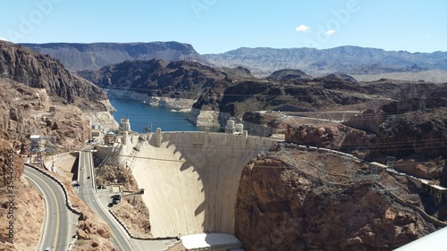 hoover dam panorama
