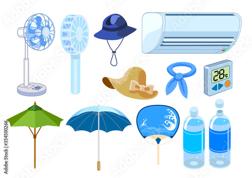 夏の暑さ対策／アイテムセット
