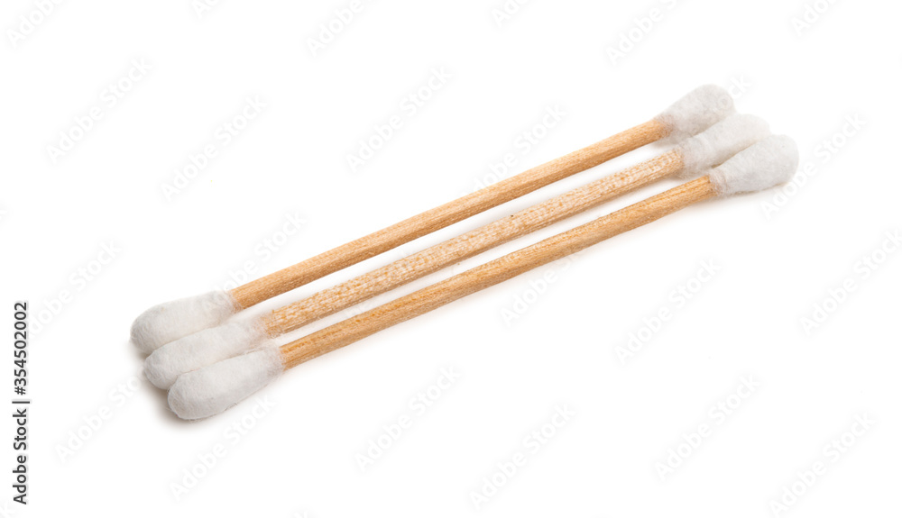 cotton bud isolated cotton bud isolated