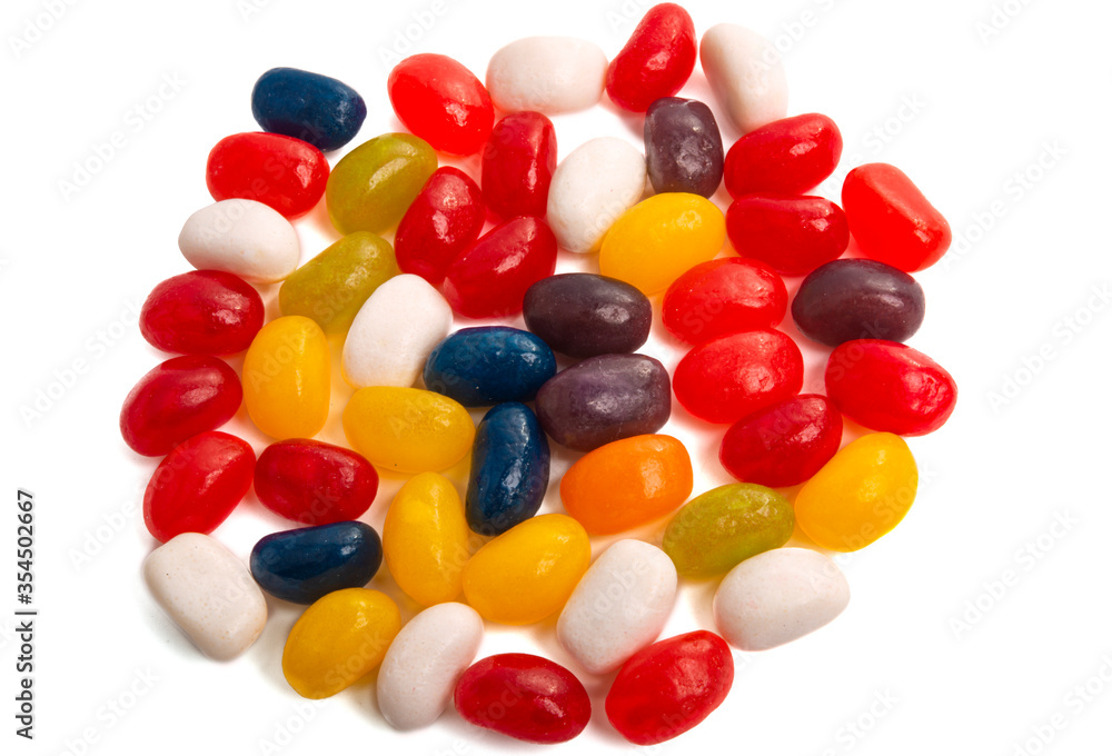 jelly beans isolated jelly beans isolated