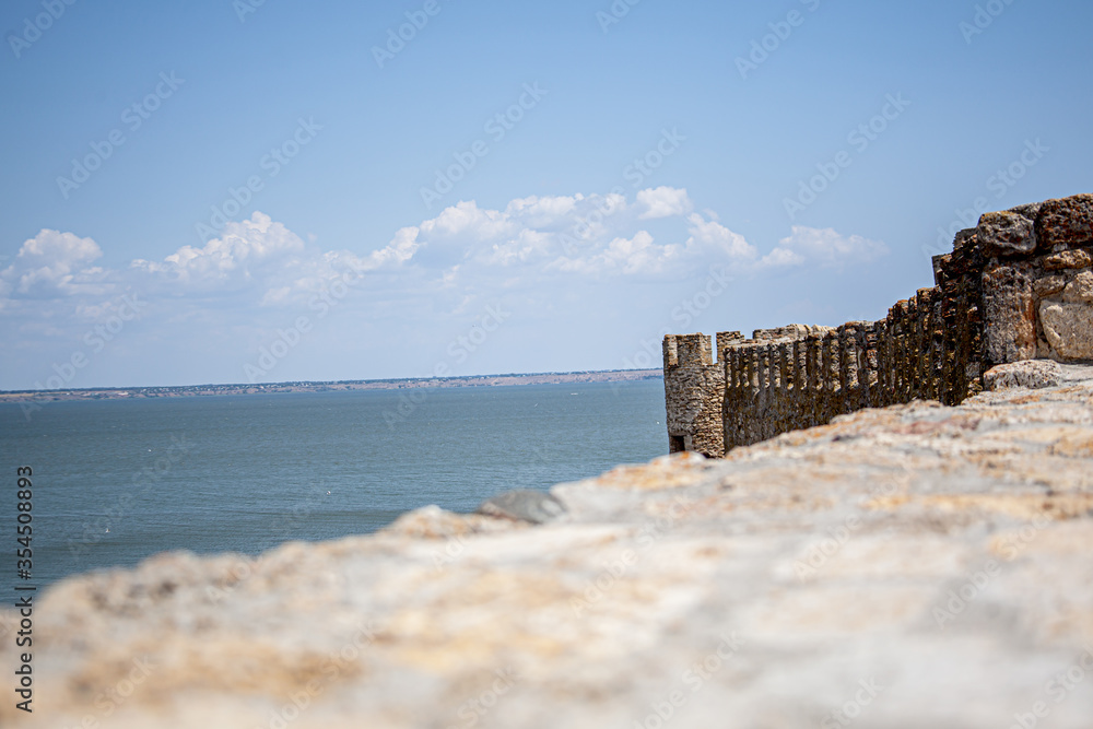 Ancient history building walls of fortress