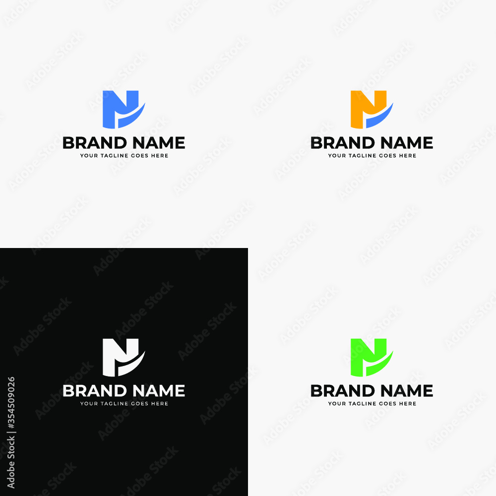 Creative Abstract modern N letter Logo Design vector template. N logo icon design template elements for business or startups. Creative Abstract modern N letter Logo Design vector template. N logo icon design template elements for business or startups.