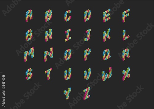 Set of isometric alphabets