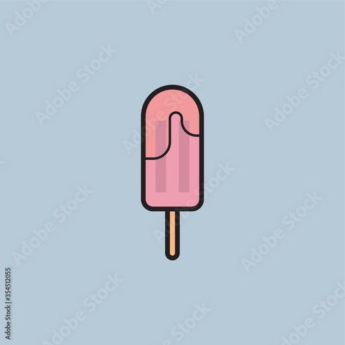Ice cream on a stick