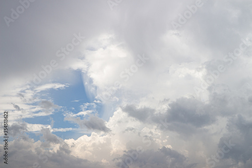 The sky before the rain.