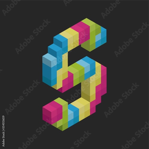 Isometric alphabet S
