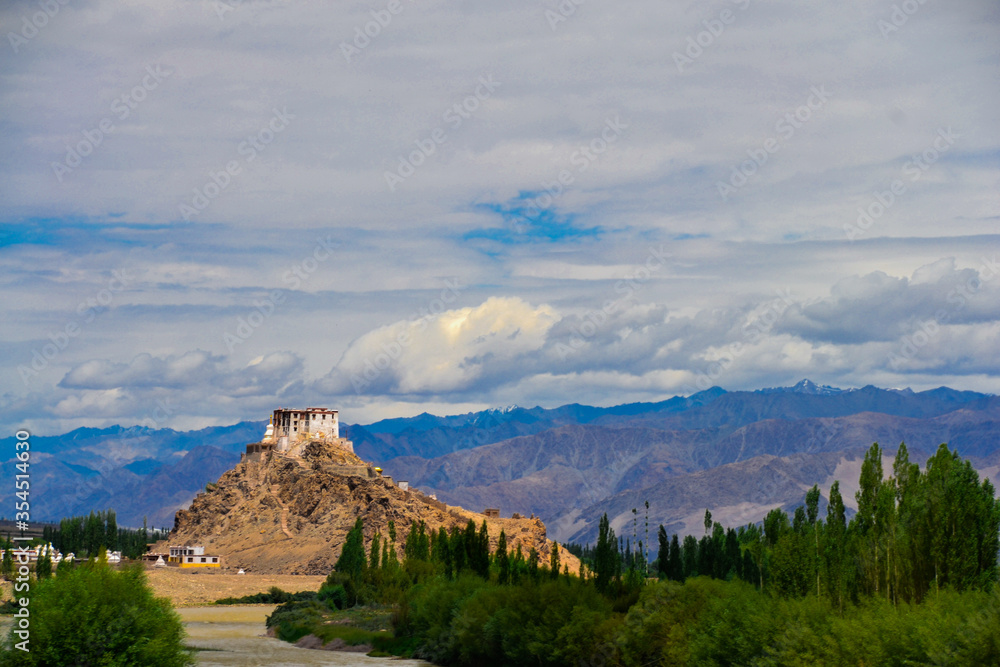 Hilltop Monastery, Leh, Ladakh