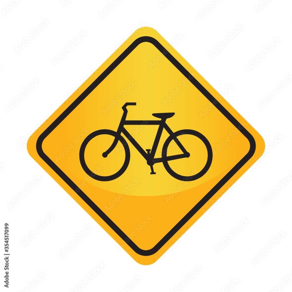 Bicycle sign Bicycle sign