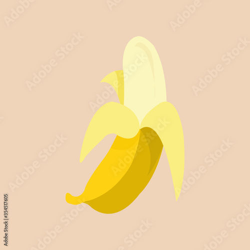 vector illustration of banana
