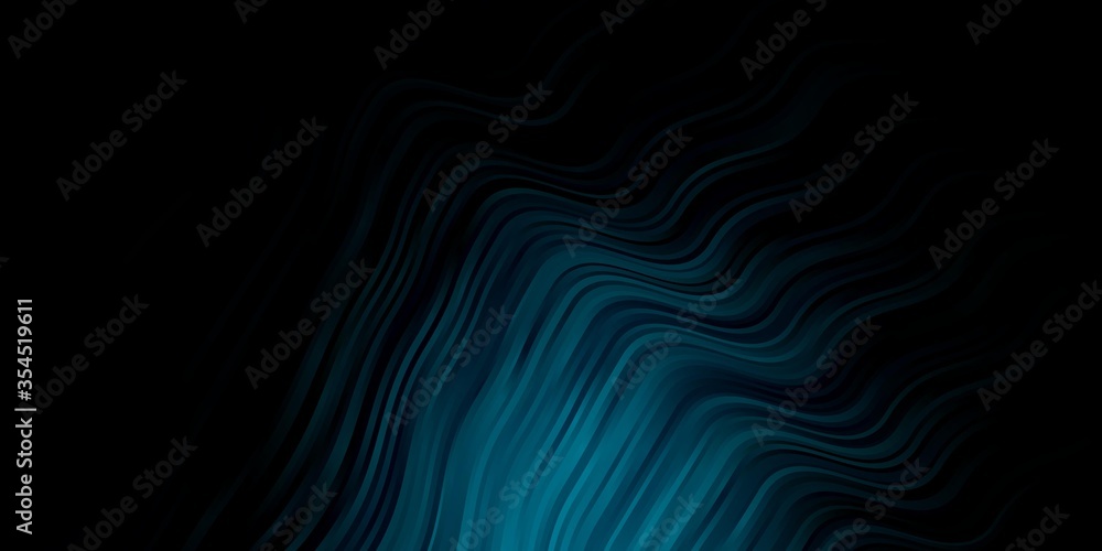 Dark BLUE vector pattern with curves. Bright illustration with gradient circular arcs. Template for cellphones. Dark BLUE vector pattern with curves. Bright illustration with gradient circular arcs. Template for cellphones.