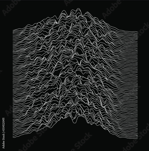 Simplex noise. Parametric Generative glitch art and data visualization.