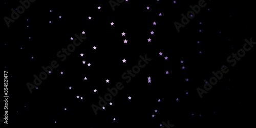 Dark Pink, Blue vector texture with beautiful stars. Colorful illustration in abstract style with gradient stars. Pattern for websites, landing pages.