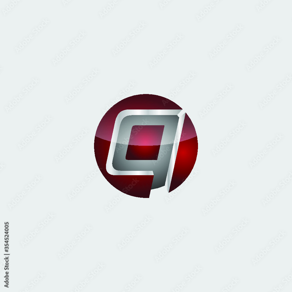 Business corporate initial circle icon 3d letter g logo design template vector. Red color 3D circle logo vector template. Business corporate initial circle icon 3d letter g logo design template vector. Red color 3D circle logo vector template.