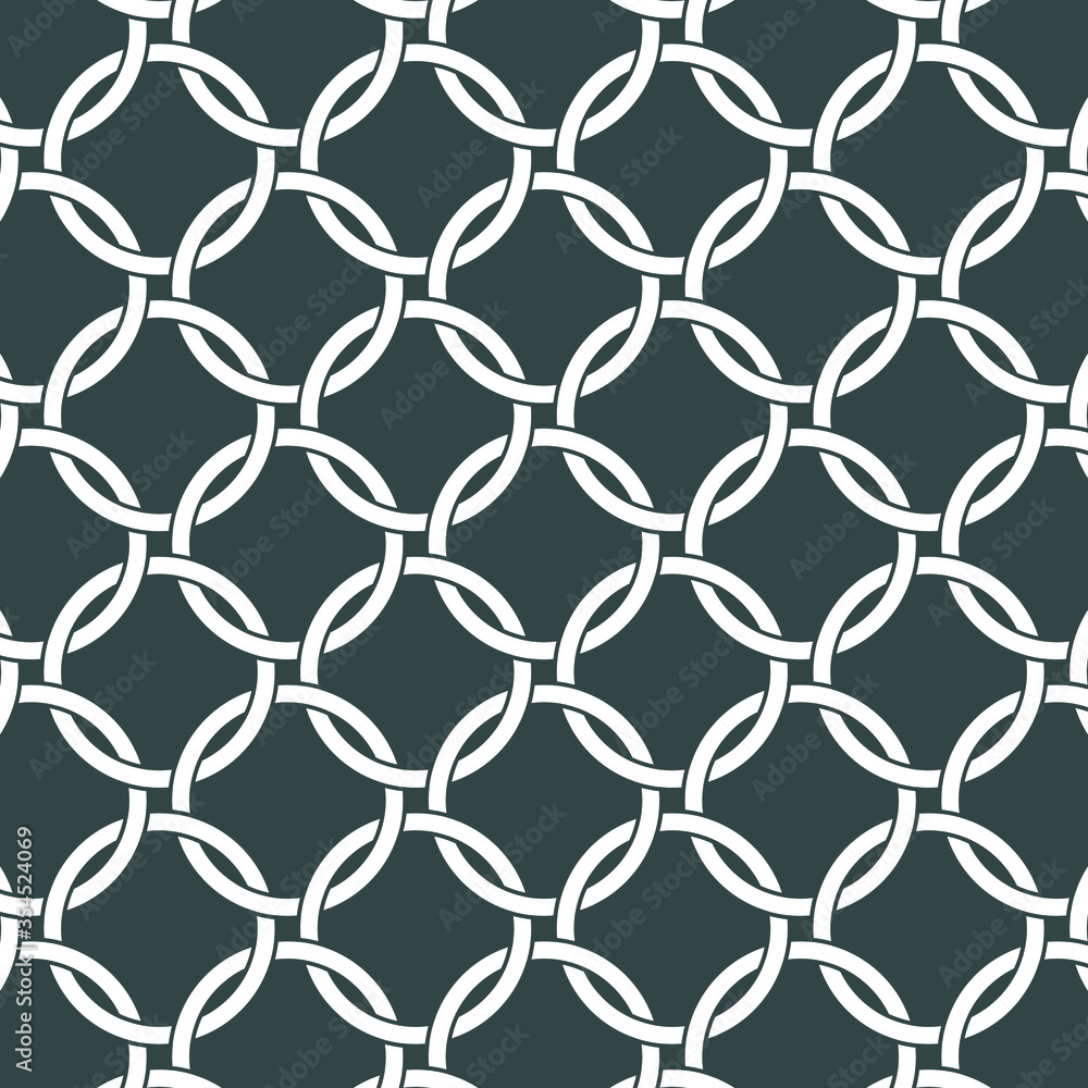 Fototapeta premium Art deco color seamless background.