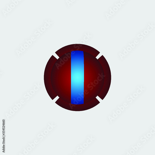 Business corporate initial circle 3d letter l logo design template vector. Red color 3D circle logo icon vector template. Free Download Business corporate initial circle 3d letter l logo design template vector. Red color 3D circle logo icon vector template. - GFXLoad