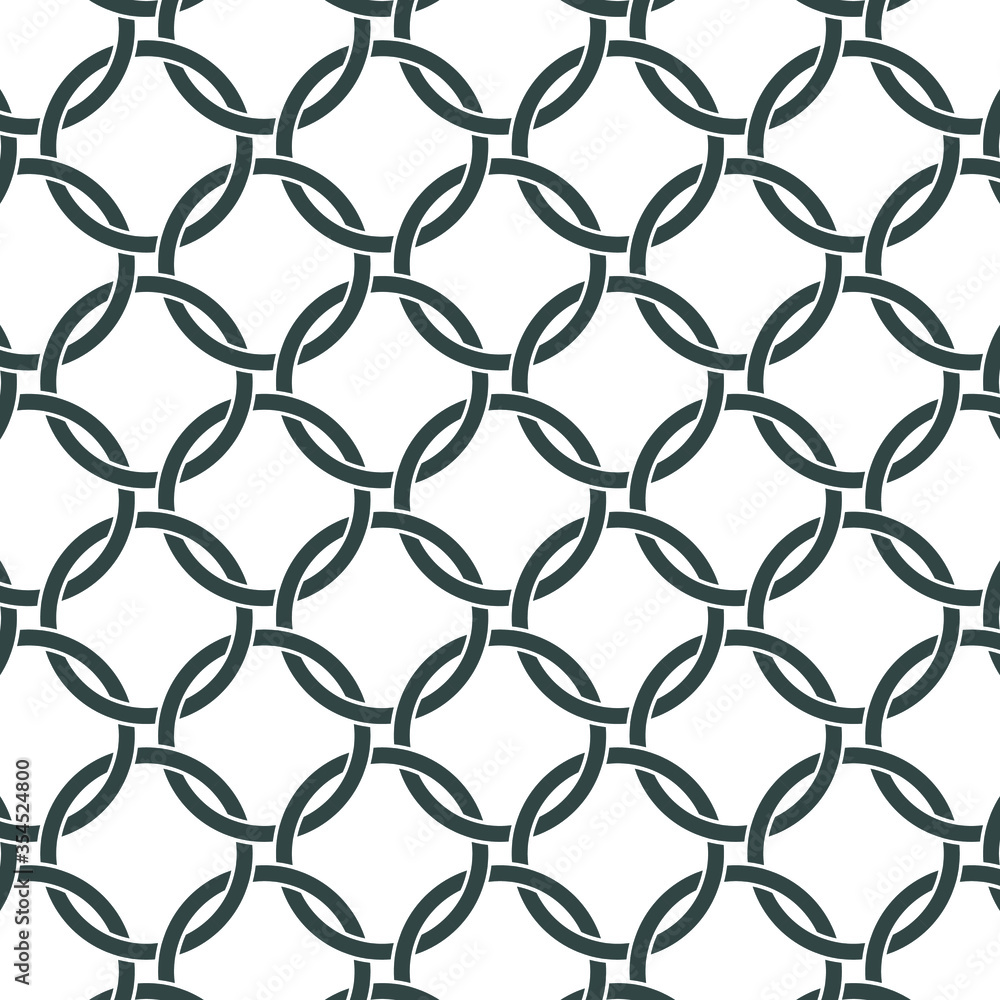 Fototapeta premium Art deco color seamless background.