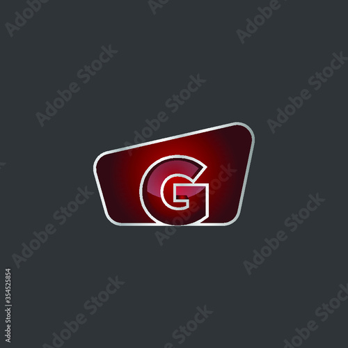 Free Download Business corporate initial 3d letter g logo design template vector. Red color 3D media play logo vector template. - GFXLoad