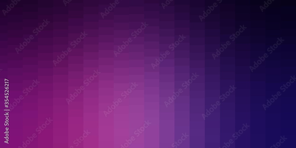 Dark Pink vector layout with lines, rectangles. Colorful illustration with gradient rectangles and squares. Pattern for websites, landing pages.