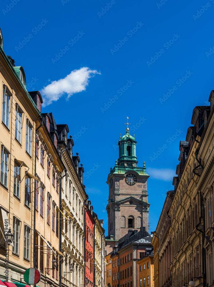 old street of stockholm
