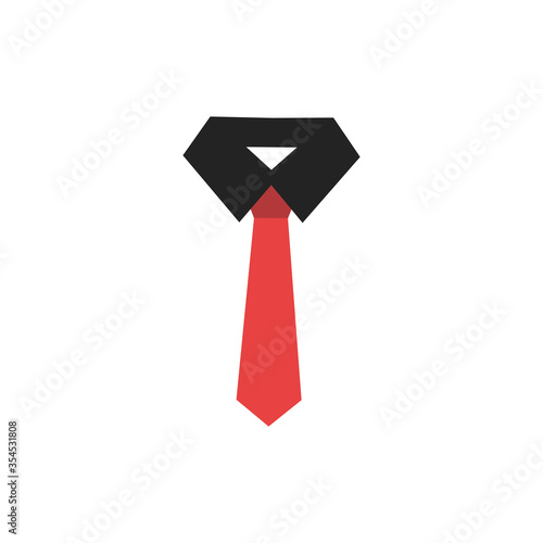 Free Download The colorful tie icon. Necktie and neckcloth symbol. Flat Vector illustration - GFXLoad