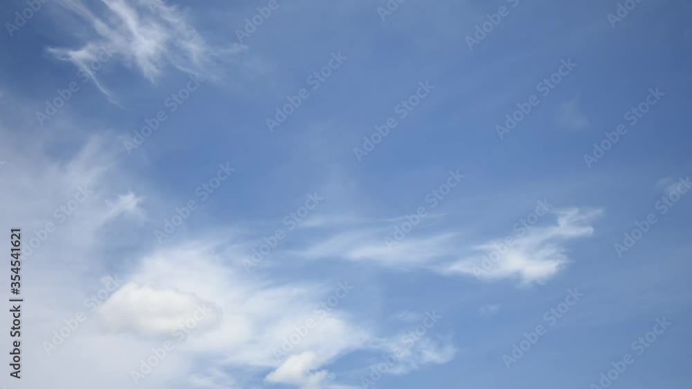 Time lapse motion the clouds are moving fast on the sky in the daytime bright. Time lapse motion the clouds are moving fast on the sky in the daytime bright.
