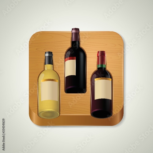 Wine bottles