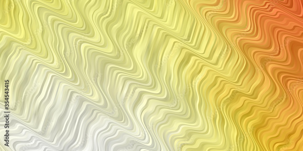 Light Red, Yellow vector layout with wry lines. Illustration in halftone style with gradient curves. Pattern for websites, landing pages. Light Red, Yellow vector layout with wry lines. Illustration in halftone style with gradient curves. Pattern for websites, landing pages.