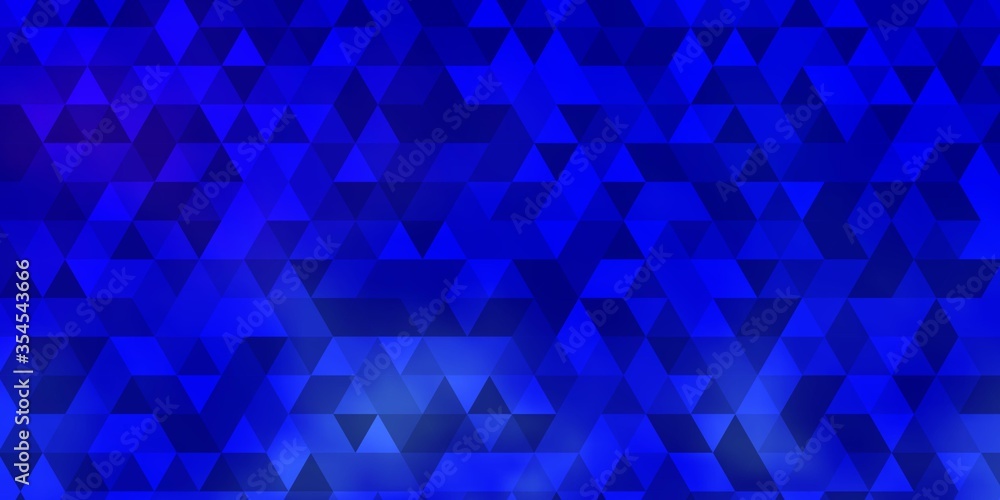 Dark BLUE vector backdrop with lines, triangles. Dark BLUE vector backdrop with lines, triangles.