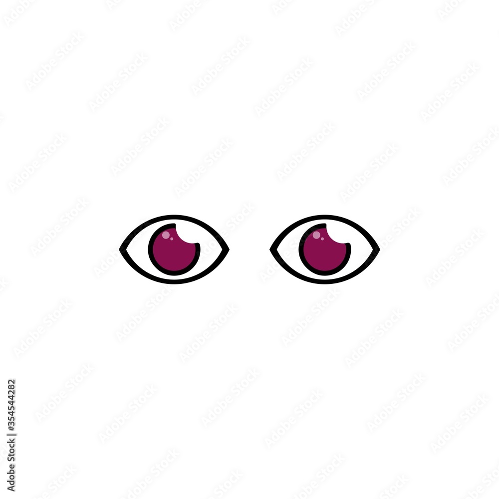eye vector design template illustration eye vector design template illustration