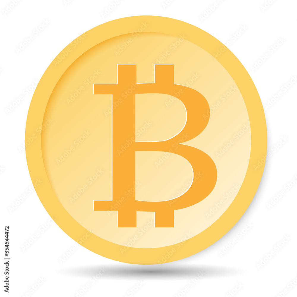 Currency symbol, Bitcoin sign icon for internet money. web projects or mobile applications. Blockchain based secure cryptocurrency. Isolated on white background. Currency symbol, Bitcoin sign icon for internet money. web projects or mobile applications. Blockchain based secure cryptocurrency. Isolated on white background.