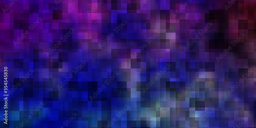 Light Multicolor vector background in polygonal style.