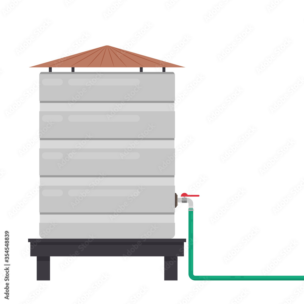 Water tank vector. water tank on white background. tap vector. Water tank vector. water tank on white background. tap vector.