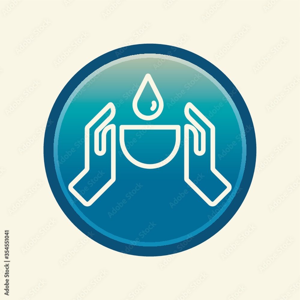 Conserving water concept Conserving water concept