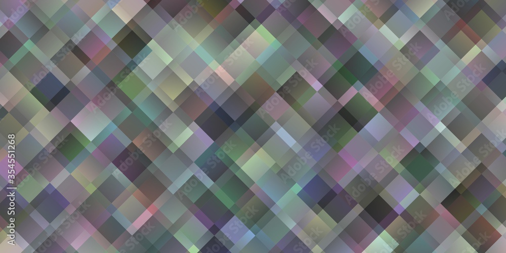 Light BLUE vector pattern in square style. Light BLUE vector pattern in square style.