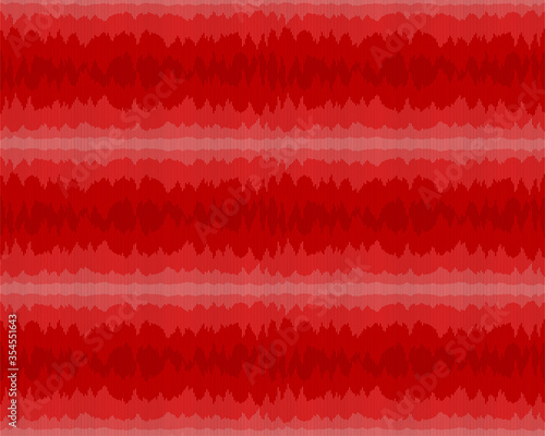 A red seamless background with a sound scale.