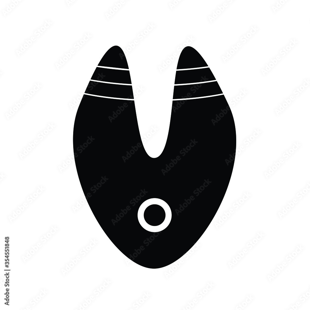 Adult Sex Toys. G-Spot C vagina Vibrator. Black and white EPS Vector Stock  Vector | Adobe Stock