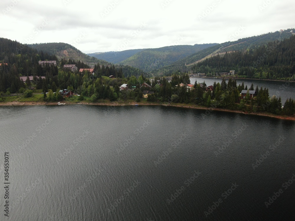 Aerial photos of lake Belis, a very beautiful place, with beautiful scenery and people can relax and breath the fresh air Aerial photos of lake Belis, a very beautiful place, with beautiful scenery and people can relax and breath the fresh air