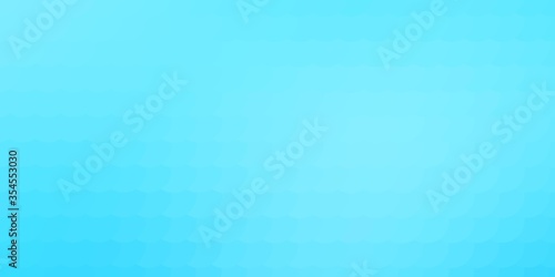 Light BLUE vector pattern with spheres. Glitter abstract illustration with colorful drops. New template for a brand book.